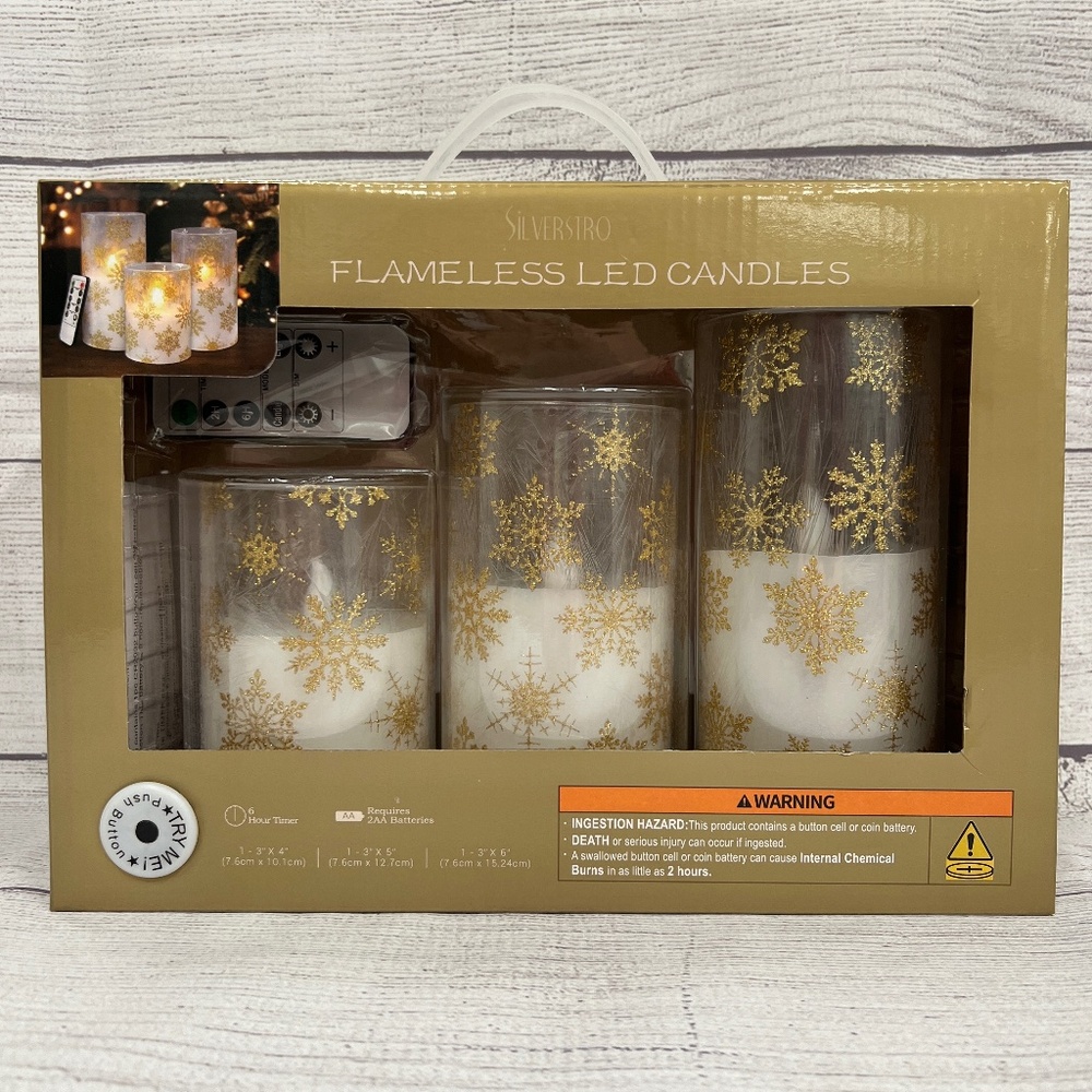 Flameless LED Candle Set